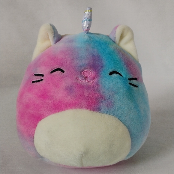 Squishmallows Galeria The Caticorn 5" Cute Rainbow Pastels Cat Unicorn Plush Toy - Picture 1 of 9